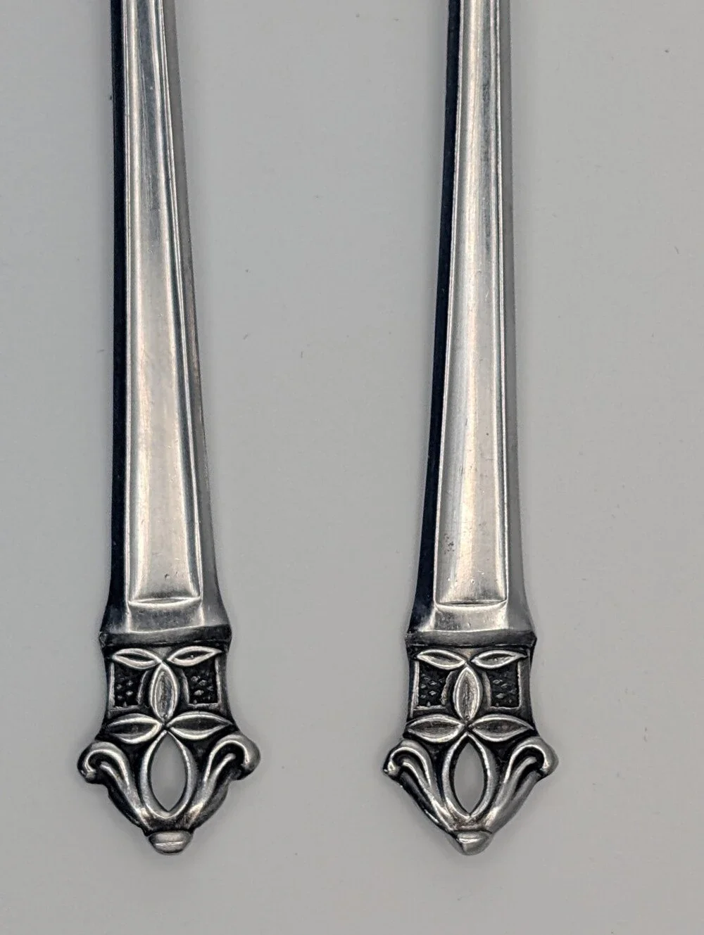 Ekco Eterna Padua Custom Stainless Japan Place Spoons - Set of 2 |  1 of 3 | MCM